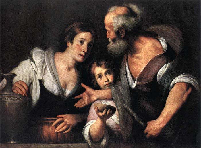 Bernardo Strozzi Prophet Elijah and the Widow of Sarepta